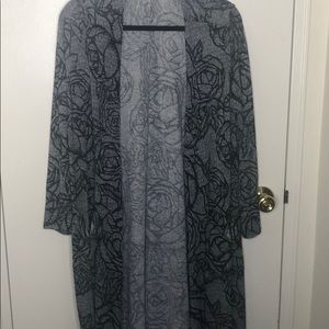 L Sarah duster cardigan